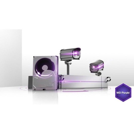 Disco duro Western Digital Purple 4TB HDD 5400rpm SATA III 64MB