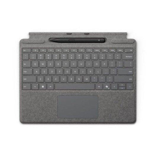 Clavier Microsoft Surface Pro Bluetooth rétroéclairé avec Slim Pen français