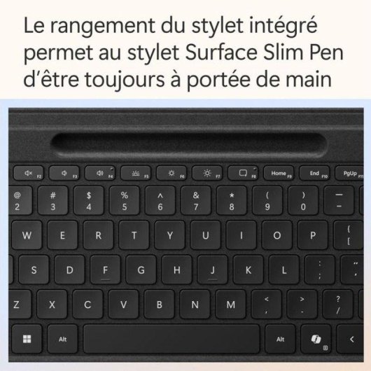 Clavier Microsoft Flex Surface Pro 13 pouces avec Slim Pen noir