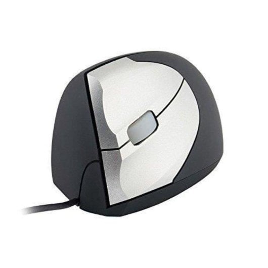 Souris BakkerElkhuizen HANDSHAKE USB 3200 DPI Noir Argent Gaucher