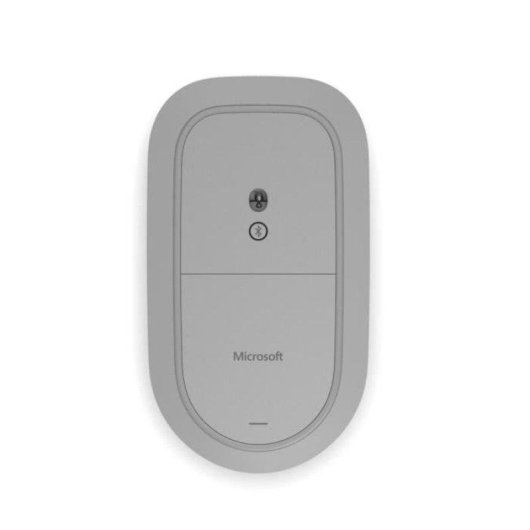 Muis Microsoft Surface Bluetooth Ambidextrisch Grijs 3 Knoppen Metalen Wiel