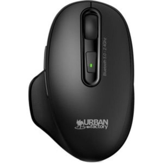 Maus Urban Factory ONLEE PRO DUAL Bluetooth 1600 DPI Schwarz Wiederaufladbar