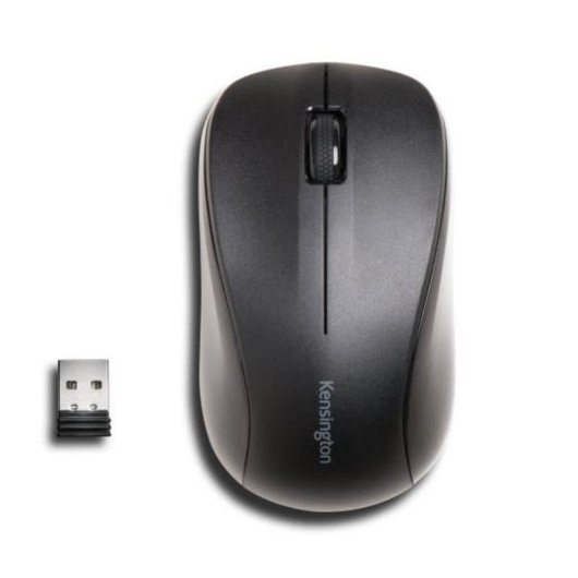 Mouse Kensington Mouse For Life Wireless 2,4 GHz 1000 DPI Nero Ambidestro
