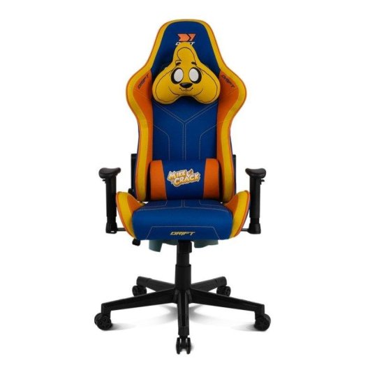 Silla gaming Drift DR90 Mikecrack Edition de tela con reposabrazos 2D