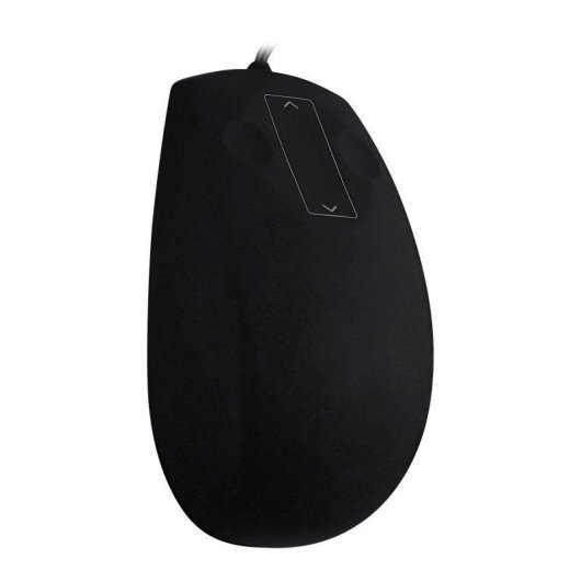 Ratón TnB MUMEDICBK con cable negro IP68 de silicona
