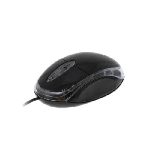 Ratón TnB WMS2U USB 1200 DPI Zwart met 1,35 m Kabel