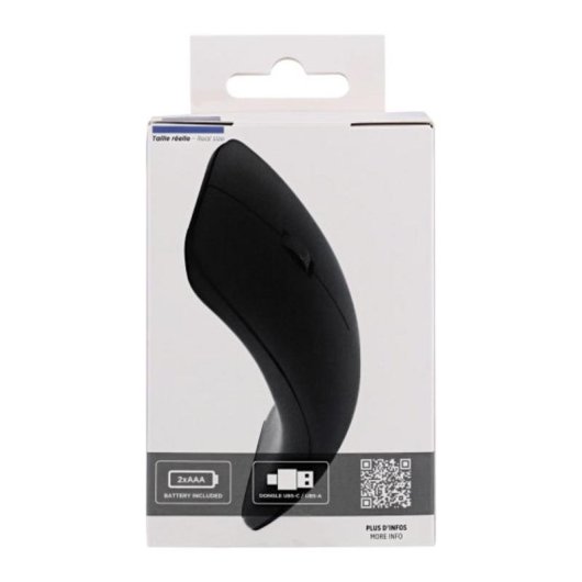 Muis TnB Bridge RF draadloos 1600 DPI Zwart stille klikken