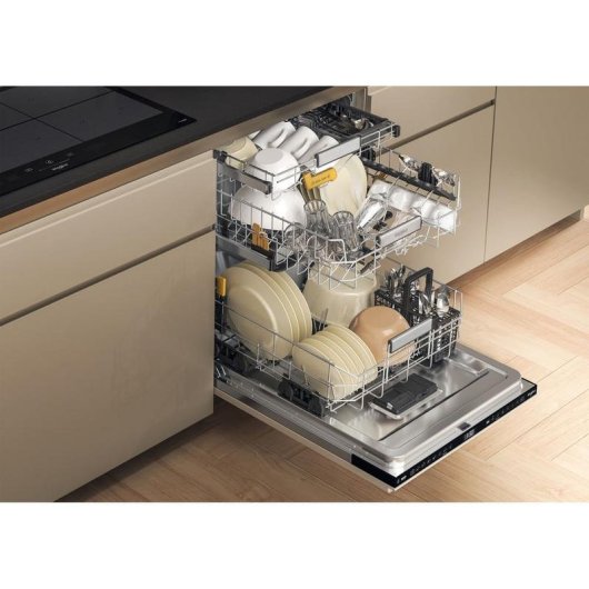 Vaatwasser Whirlpool W8I HF58 TU 14 Dekken B geïntegreerd stil