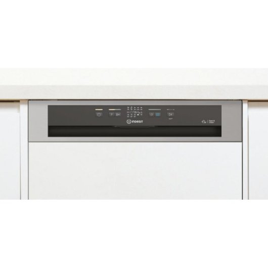Lavastoviglie Indesit I3B L634 X 14 coperti D 44 dB touch semi-incasso