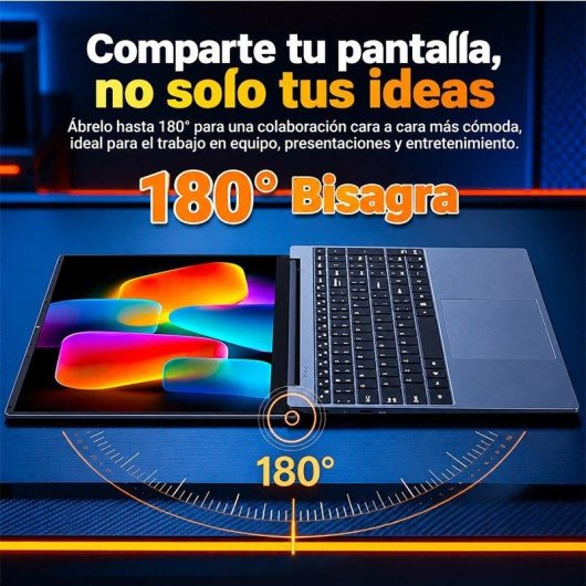 Portatile Moacreto Ul154n 15,6" Intel Core M3-8100Y 16GB 512GB SSD Intel UHD Windows 11 Pro