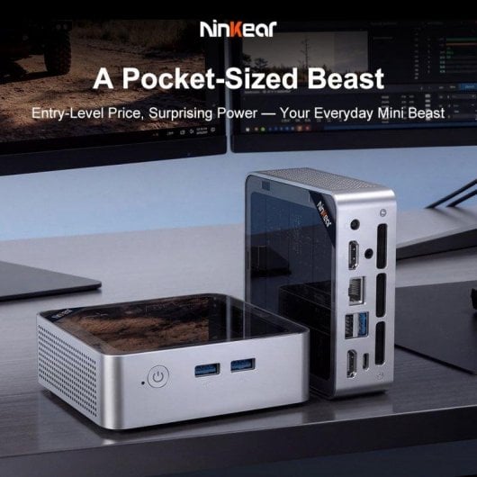 Mini PC Ninkear M6 Intel Pentium Gold 7505/8GB/256GB SSD/UHD Graphics Windows 11