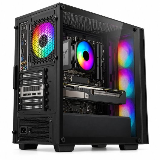 PC de bureau DECLICINFO AMD Ryzen 5 8400F 32GB 2TB SSD RX 9060 XT Windows 11