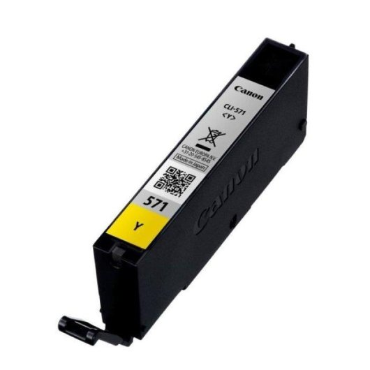 Tintenpatrone Canon CLI-571 Gelb 7 ml für Pixma Drucker
