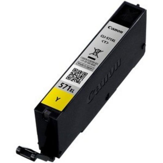 Tintenpatrone Canon CLI-571 Gelb 7 ml für Pixma Drucker