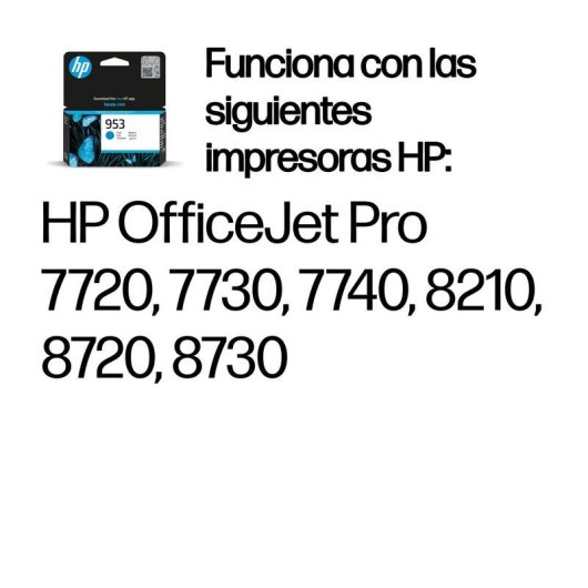 Cartucho de tinta HP 953 Cian original