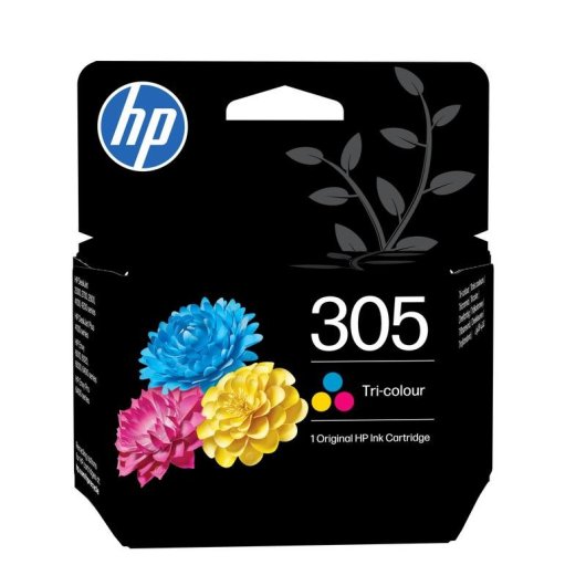 Cartucho de tinta HP 305 Tricolor auténtico