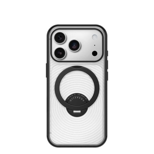 Funda OtterBox Symmetry Stand transparente MagSafe para iPhone 18 Pro/17 Pro