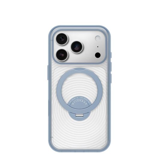 Funda OtterBox Symmetry Stand MagSafe Bleu Transparent pour iPhone 18 Pro/17 Pro