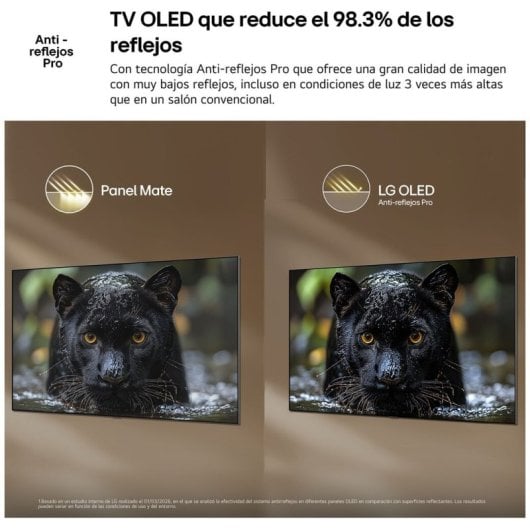 TV LG OLED AI OLED48B65LA 48" 4K UltraHD 120Hz Smart TV WebOS HDR10 Dolby Vision