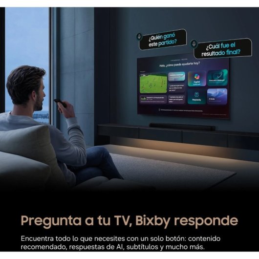 TV Samsung QLED Neo QN72H 65" 4K UltraHD 60Hz Smart TV Tizen HDR10+ Mini LED