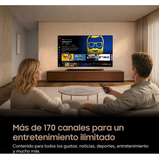 TV Samsung QLED Neo QN72H 65" 4K UltraHD 60Hz Smart TV Tizen HDR10+ Mini LED