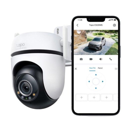 Videocamere di sorveglianza TP-Link Tapo C520WS 4MP Visione Notturna Esterna IA