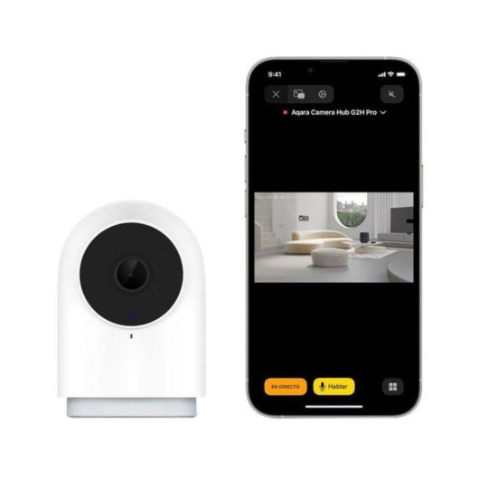 Câmera de vigilância Aqara G2h Pro 1080p Hub Zigbee 3.0 Interna Áudio Bidirecional