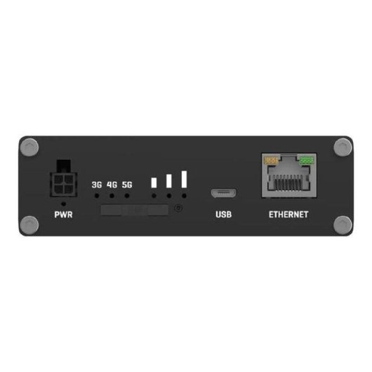 Router Teltonika TRB501 5G Multi-Gigabit Ethernet 2,5 Gbps Compacto Preto