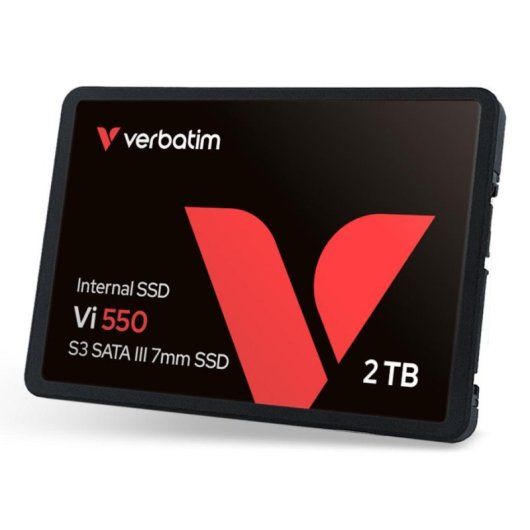 Harde Schijf Verbatim Vi550 S3 2TB SSD 2.5" SATA III 6Gbps 550/500MB/s