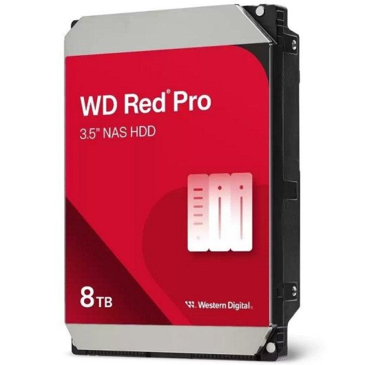 Disque Dur Western Digital WD Red Pro 8TB HDD 7200rpm SATA 3 256MB