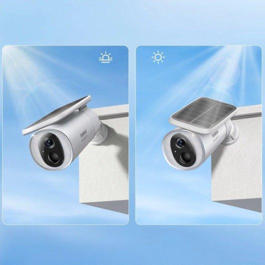 Camera de surveillance Baseus S1 2K Vision Nocturne Exterieure IA Solaire