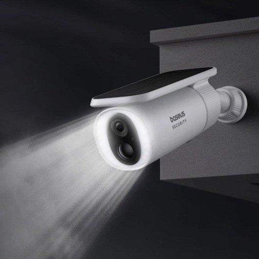 Camera de surveillance Baseus S1 2K Vision Nocturne Exterieure IA Solaire