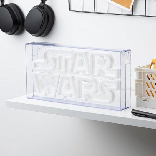 Letrero de Luz LED Neón Star Wars Logo 30 cm USB
