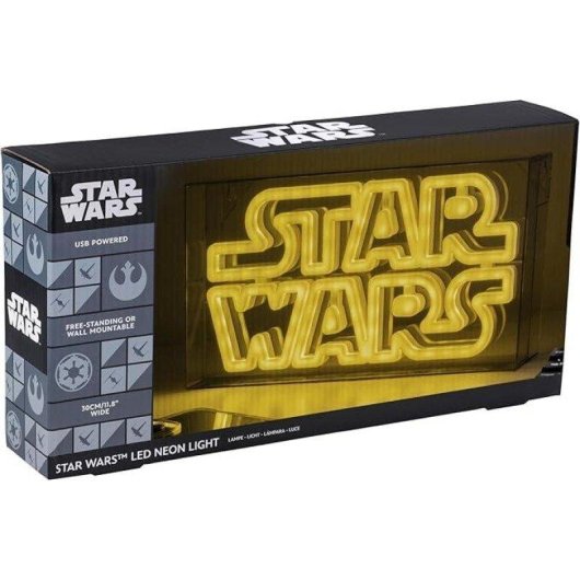 Letrero de Luz LED Neón Star Wars Logo 30 cm USB