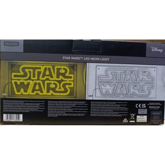Letrero de Luz LED Neón Star Wars Logo 30 cm USB