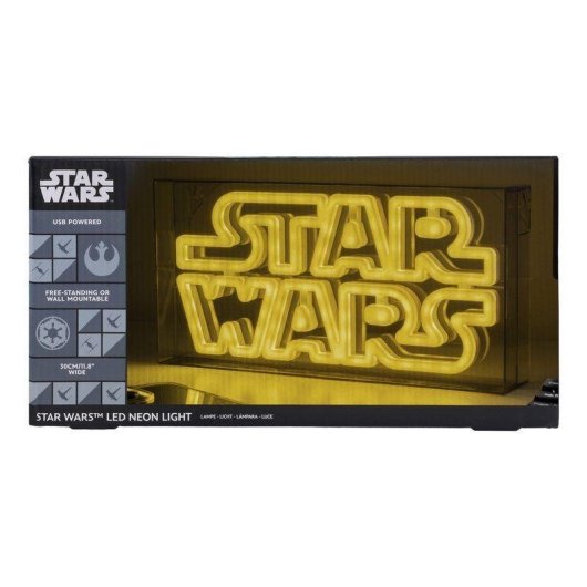 Letrero de Luz LED Neón Star Wars Logo 30 cm USB