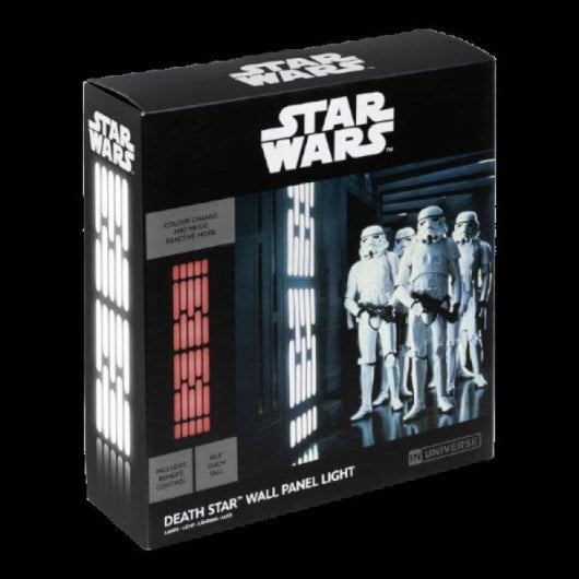 Panel de luz de pared Star Wars Estrella de la Muerte 124 cm control remoto