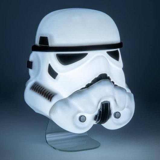 Lámpara Star Wars Máscara Stormtrooper 22 cm USB y pilas