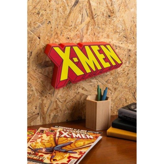 Lampen Marvel Classic X-Men Logo Licht USB Wandmontage