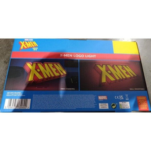 Lampen Marvel Classic X-Men Logo Licht USB Wandmontage