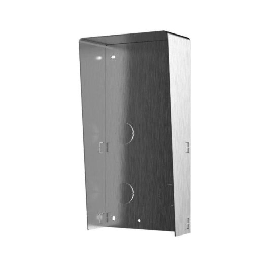 Scatola da superficie in acciaio inox Hikvision DS-KABD8003-RS2/S con visiera