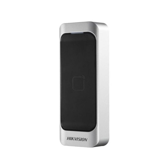 Leitor de Cartões Hikvision DS-K1107AE 32 bits EM 125 KHz RS-485 Wiegand OSDP