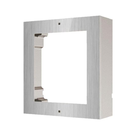 Custodia per videocitofono Hikvision DS-KD-ACW1/S in alluminio e acciaio inox
