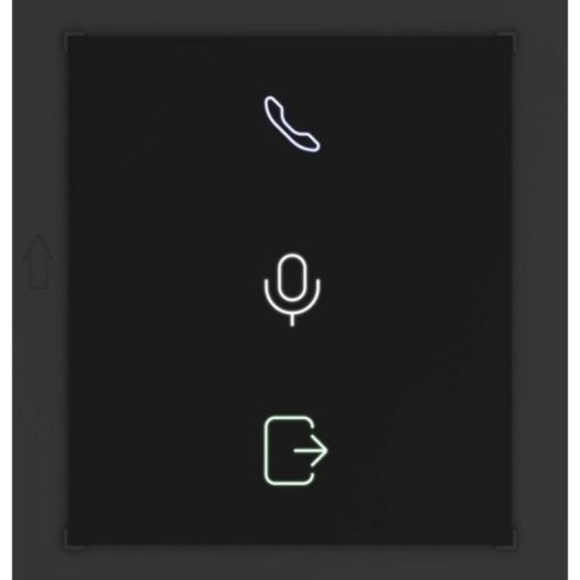 Module d’extension pour interphone vidéo Hikvision DS-KD-IN Noir IP65