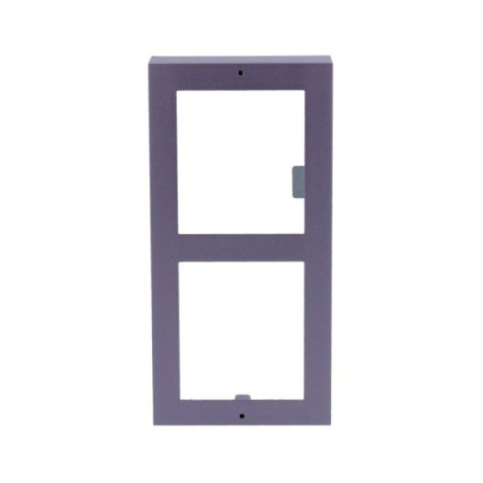 Scatola Grigia in Alluminio per Citofono Video Hikvision DS-KD-ACW2 Robusta e Compatta