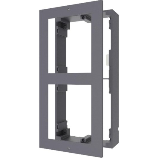 Scatola Grigia in Alluminio per Citofono Video Hikvision DS-KD-ACW2 Robusta e Compatta