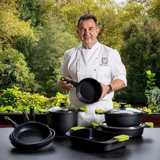 Sartén BRA Foodie Antiadherente 30 cm Apta Para Inducción