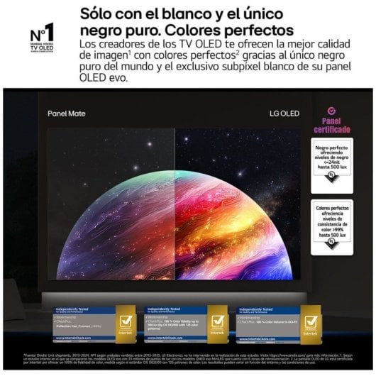 TV LG OLED OLED77B65LA 77" 4K UltraHD 120Hz Smart TV WebOS HDR10 Dolby Vision Atmos