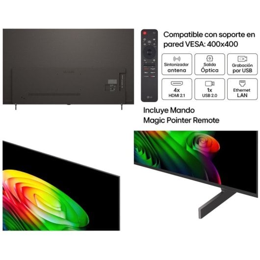 TV LG OLED OLED77B65LA 77" 4K UltraHD 120Hz Smart TV WebOS HDR10 Dolby Vision Atmos