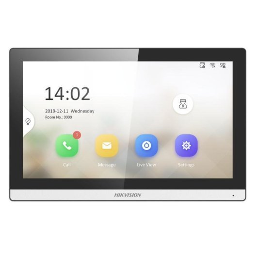 Videocitofono WiFi Hikvision schermo touch da 7 pollici